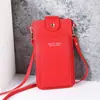 Nova Bolsa para Celular Feminina Pequena de Estudante Bolsa Transversal Multifuncional Bolsa para Celular com Tela Sensível ao Toque Porta-Moedas Mini Bolsa