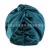 Gorro de dormir de doble capa de seda artificial transfronterizo, gorro de satén con giro cruzado, gorro para el cuidado del cabello, gorro de pañuelo, gorro de ducha, gorro de maquillaje de belleza