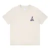 Camiseta de Manga Corta para Mujer Estilo Coreano Algodón Peinado Algodón Top Holgado Verano para Mujer Combinación Perfecta Cuello Redondo Camiseta Básica Camiseta Interior para Mujer