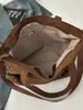 2026 Nueva Moda Gran Capacidad para Viajes Diario Color Sólido Bolso de Mano Diseño de Nicho Bolso de Hombro Casual Bolso Tote Perezoso