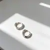 Mini Brazaletes para Oreja Mobius de 6 mm para Cartílago de la Oreja, Hechos de Plata S925, Brazaletes Versátiles y Apilables para la Oreja