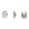 Pedras de Strass para Unhas Cor Fogo Estrela Zircônia Dongzhou 8*6mm Strass em Forma de Travesseiro com Fundo Pontiagudo Acessórios para Brincos DIY Strass Oblongo com Cantos Arredondados Strass para Unhas