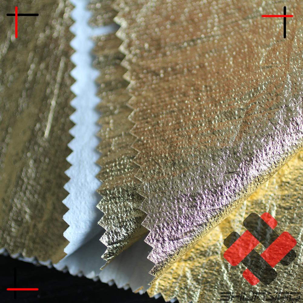 crepe nylon gold foil TC1092 -