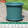 Vaso de flor novo espessado plástico resina vaso quatro estações galão controle de raízes Qingshan doméstico varanda rosa hortênsia