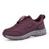Zapatos para caminar para personas de mediana edad y mayores, zapatos de papá ligeros de suela suave, zapatillas para correr para mamá, zapatos casuales, zapatos viejos cómodos de cuero