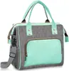 Bolsa de Almuerzo Portátil Estilo Nuevo, Bolsa Térmica a Prueba de Fugas, Bolsa Térmica para Exteriores, Bolso Cruzado al Hombro para el Trabajo y la Escuela, Bolsa para Bolsa de Hielo