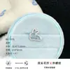 Pendientes de Acero de Titanio 316L, Tachuelas Lindas de Hueso de Oreja de Conejo, Pendientes con Diseño de Lazo, Joyería para Piercing de Oreja con Rosca Externa para Mujeres