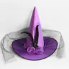 Chapéus de Halloween para Crianças e Adultos, Chapéus de Bruxa Decorativos, Artigos para Festa, Chapéus de Mago, Chapéus de Bruxa, Fantasias de Halloween