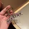 Moda Trendy 2025 Pinza para el Cabello de Cristal de Gama Alta Pasador de Lujo para la Parte Trasera de la Cabeza Accesorio para el Cabello de Primavera y Verano de Gama Alta