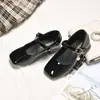 2026 Zapatos de Tacón Alto para Niñas Primavera y Otoño Nuevos Zapatos de Cuero para Niños para Vestidos Zapatos Mary Jane de Moda para Niñas Pequeñas Zapatos Individuales al por Mayor