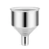Venta al por mayor del fabricante Embudo Espesado de Acero Inoxidable 304, Embudo Metálico Especial para Licores para Herramientas de Vino, Dispensador Pequeño de Boca para Licores del Hogar