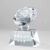 Troféu de cristal com diamantes feito sob medida para crianças para 1º de junho, personalizado para desafios de leitura, eventos esportivos, competições de treinamento e alunos exemplares