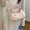 Bolso de cadena versátil tipo nube, bolso plisado de un solo hombro para mujer, bolso cruzado estilo coreano, nueva moda niche 2026