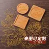 Porta-copos de Esmalte Sem Preocupações Kit de Material DIY Cloisonné Chinês Tradicional para Crianças e Atividades de Team Building Pai-Filho Porta-copos de Bambu
