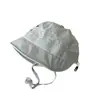 Chapéu de Sol para Bebê Verão Malha Respirável Proteção Solar Chapéu de Pescador 3-6 Meses Bebê Chapéu Bucket para Exterior 9
