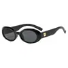Gafas de Sol Ovaladas Retro Estilo Europeo y Americano para Fotografía Callejera al Aire Libre Nueva Moda Chica Popular Protección Solar Ciclismo Gafas de Sol Transfronterizas