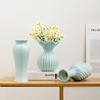 Jarrón de Celadón Nuevo Chinoiserie de Shumen Cerámica Sala de Estar Hidropónico Arreglo Floral Adornos Lujo Accesible Gama Alta Decorativo Florero