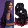 Trenza Sucia Fibra Química Crochet Cabello Peluca Trenza Sucia Africana Rama de Cabello Rollo Grande Cola de Caballo Rollo Natural Tejido Peluca Cola de Caballo