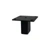 Pés de Móveis de Aço Inoxidável Preto Areia Pés de Gabinete Pés de Mesa de Centro Pés de Suporte para Rack de TV Pés de Gabinete de Banheiro Pés de Mesa de Cabeceira Pés de Sofá
