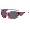 Nuevas gafas de sol de pasarela de personalidad transfronteriza 2023, tendencia europea y americana, gafas con forma hip hop, gafas de sol de moda para hombres y mujeres