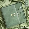 Bloc de Notas de Oficina A5 para Negocios con Hebilla en Forma de U Cuaderno de Notas de Alto Valor Simple Set Caja de Regalo Set para Reuniones Corporativas