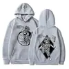 Sudadera de Observación Adelantada Talla Europea Transfronteriza Sudadera Punk Calavera Gótica Moda Masculina Sudadera Gráfica Retro