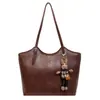 Bolsa Tote Simples e Estilosa de Alta Qualidade Nova de Nicho Bolsa de Ombro de Grande Capacidade Bolsa Transversal Versátil e da Moda