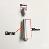 Rodas de Mala 6mm-8mm Rebite Parafuso Dedicado Haste de Conexão Roda da Maleta Reparo de Bagagem Rebite de Substituição