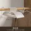 Percha de Cuello Corto para Colgar Ropa en Casa Anti-Arrugas Sin Costuras Anti-Marca de Hombro Percha de Ropa Tendedero Ahorrador de Espacio Percha de Ropa con Cuello Retráctil