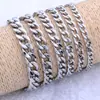 Pulsera de hombre de acero inoxidable de alta gama estilo ins transfronterizo de Europa y Estados Unidos, personalidad versátil, tendencia de moda, joyería hip-hop