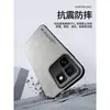 Adequado para capa de celular iQOO15T, capa protetora simples e luxuosa de pele de carneiro de alta qualidade para iQOO13, capa simples anti-queda para neo11