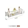 Estante de Baño para el Hogar de Gama Alta para Escritorio Estante de Almacenamiento para Cosméticos Lavabo Doble Capa Almacenamiento de Productos para el Cuidado de la Piel Lápiz Labial