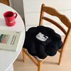 Hola KT Gato Rosa Cojín Chica Corazón Lindo Silla de Casa Cojín Aula Dormitorio Cojín Estudiante Suave Cojín para Trasero
