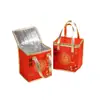 Bolsas Térmicas con Logo Personalizado para Artículos de Año Nuevo, Bolsas Tote de Papel de Aluminio Espeso para Alimentos Frescos, Bolsas Refrigeradoras de Tela No Tejida al por Mayor