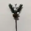 Guirnalda de Decoración Navideña DIY Material Árbol de Navidad Ventana Muebles del Hogar Accesorios Cuerda de Cáñamo de Cedro Ramo de Bayas Rojas