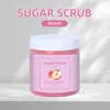 Esfoliante Corporal de Pêssego Transfronteiriço para Esfoliação e Hidratação da Pele, Esfoliante Corporal Completo