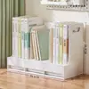 Caixa de Armazenamento de Arquivos Mesa de Maquiagem Doméstica Porta-Livros Compartimentado Prateleira Gaveta de Mesa Caixa de Armazenamento Tipo Gaveta