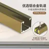 Accesorios de herrajes para puertas plegables de panax notoginseng estilo japonés 37 puertas plegables deslizantes de apertura completa juego completo de puerta puerta de baño riel deslizante colgante