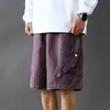 Shorts casuales de trabajo de verano para hombre, marca de moda estilo ins, shorts de verano para hombre de secado rápido y corte holgado