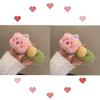 Clip para el pelo de oso de peluche color marrón leche accesorios para el pelo clip de pico de pato de dibujos animados para mujer otoño e invierno clip para mechones laterales