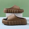 Chinelo feminino de verão que combina com tudo, de cintura alta, não causa mau cheiro nos pés, para casa, antiderrapante, resistente ao desgaste, sensação de cocô, sandálias de venda direta