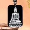 Colgante de Buda Benmingfo con ocho santos patronos del zodíaco, jade hetiano natural antiguo, tallado a mano, Moyu, para hombres y mujeres