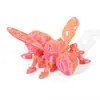 Artesanato Impresso em 3D, Brinquedos Criativos, Modelo de Abelha Mecânica com Asas Móveis, Material PLA, Produto Quente Transfronteiriço