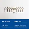 Rejas de Hierro Forjado para Ventanas Barandilla Rústica Accesorios para Portones Grandes Juego Completo Vallas Hechas a Medida Estampado de Placas de Hierro Patio Soldadura Hueca Ensamblaje