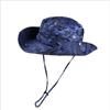 Gorra de pescador de camuflaje de suministro transfronterizo verano para exteriores ala grande sombrero de playa para el sol de secado rápido sombrero para el sol de montañismo al por mayor