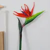 Pássaro-do-Paraíso Artificial de Alta Qualidade PU Strelitzia Reginae Decoração de Casamento para Lobby de Hotel Planta Artificial em Vaso Planta Verde Paisagismo