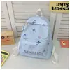 Mochila Escolar para Niñas, Estudiantes de Primer Grado de Primaria, Diseño con Estampado de Lunares, Mochila de Estilo de Nicho, Mochila Ligera Dopamina