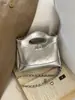 Bolso para Mujer 2026 Nuevo Versátil de Gama Alta Bolso de Hombro, Bolso de Moda Retro Estilo Chanel, Bolso Cruzado Acolchado con Cadena