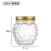 Botella de Vidrio Nido de Pájaro, Botella Vacía para Cocinar al Vapor y Porcionar, Resistente a Altas Temperaturas, Botella de Vidrio Transparente Espesado para Miel, Botella para Porcionar, Alto Borosilicato