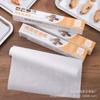 Papel absorbente de aceite de silicona antiadherente y resistente al aceite para hornear pasteles y pan.